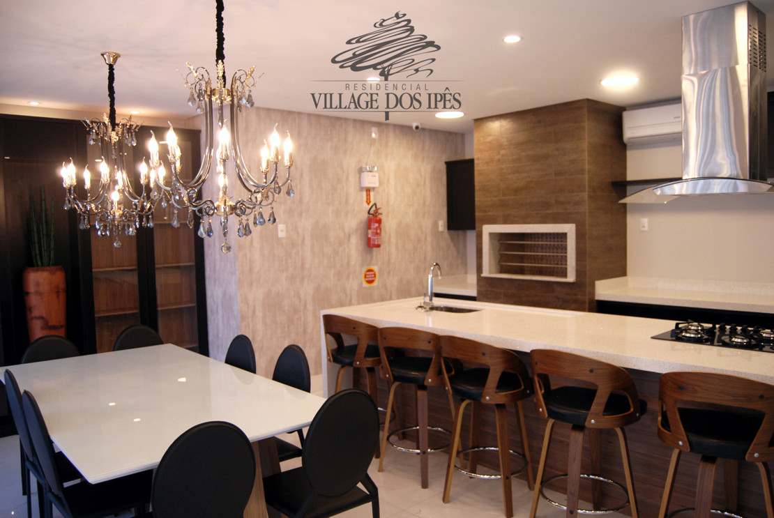 Salão de Festas Academia em Condomínio Residencial Village dos Ipês em Balneário Camboriú - SC